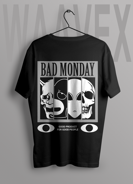 BAD MONDAY  OVERSIZED T SHIRT